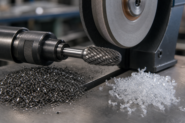carbide burr machining